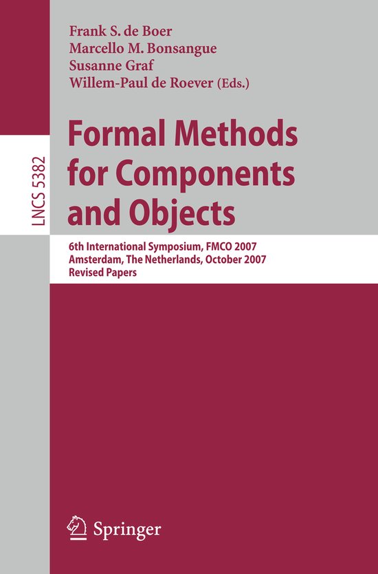 Formal Methods For Components And Objects - cover