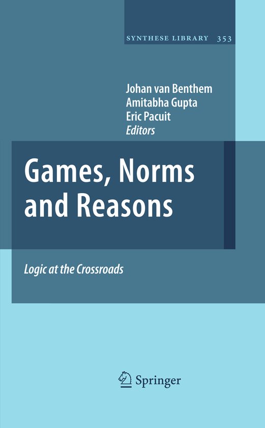 Synthese Library353- Games, Norms and Reasons - cover