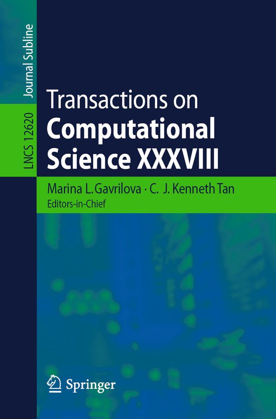 Transactions on Computational Science XXXVIII - cover
