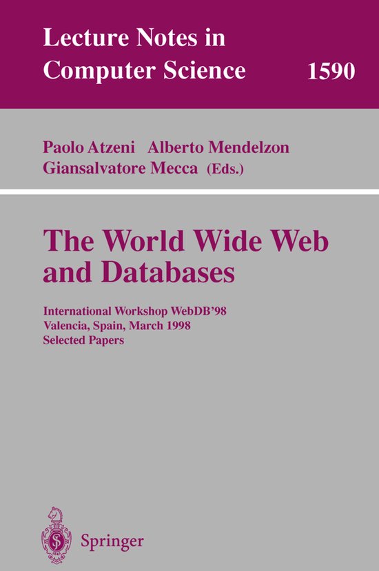 The World Wide Web and Databases - cover