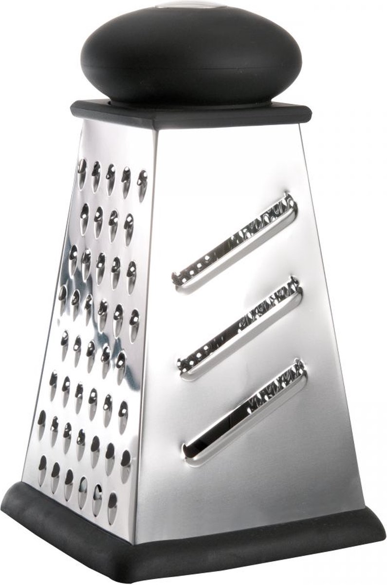 Essentials 4-zijdige vierkante rasp 22 cm - Zwart -
