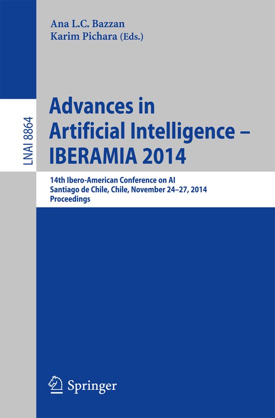 Advances in Artificial Intelligence - Iberamia 2014 - cover