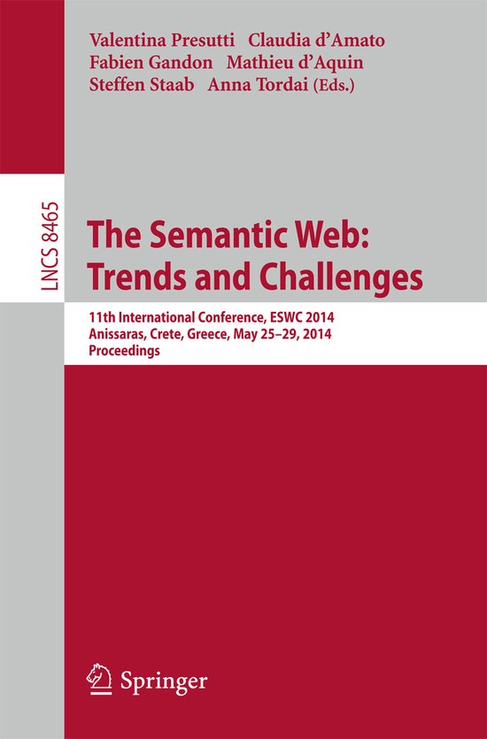 The Semantic Web: Trends and Challenges - cover