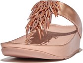 FitFlop Rumba Beaded Metallic Toe-Post Sandales ROSE - Taille 39