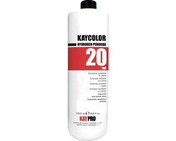 KayPro Kay Color Oxy Emulsion 20 Vol / 6% 1000 ml - oxidatiecrème voor haarverf en blondeerpoeders / ontkleuringspoeders