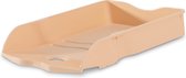 Corbeille à courrier HAN - Re-LOOP - A4/C4 - empilable et emboîtable - orange pastel - 100% recyclé - HA-10298-881