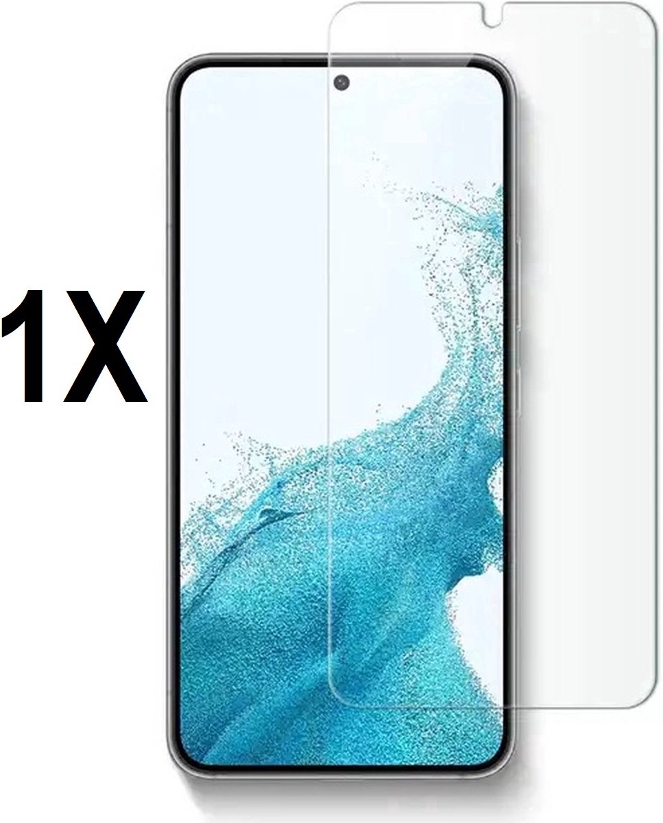 Screenz® - Screenprotector geschikt voor Samsung Galaxy S24 Plus - Tempered Glass Screen protector geschikt voor S24 Plus - Beschermglas - Glasplaatje