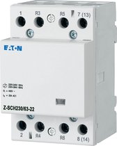Eaton Z-SCH230/63-22 Installatiezekeringautomaat Nominale spanning: 230 V, 240 V Schakelstroom (max.): 63 A 2x NO, 2x N