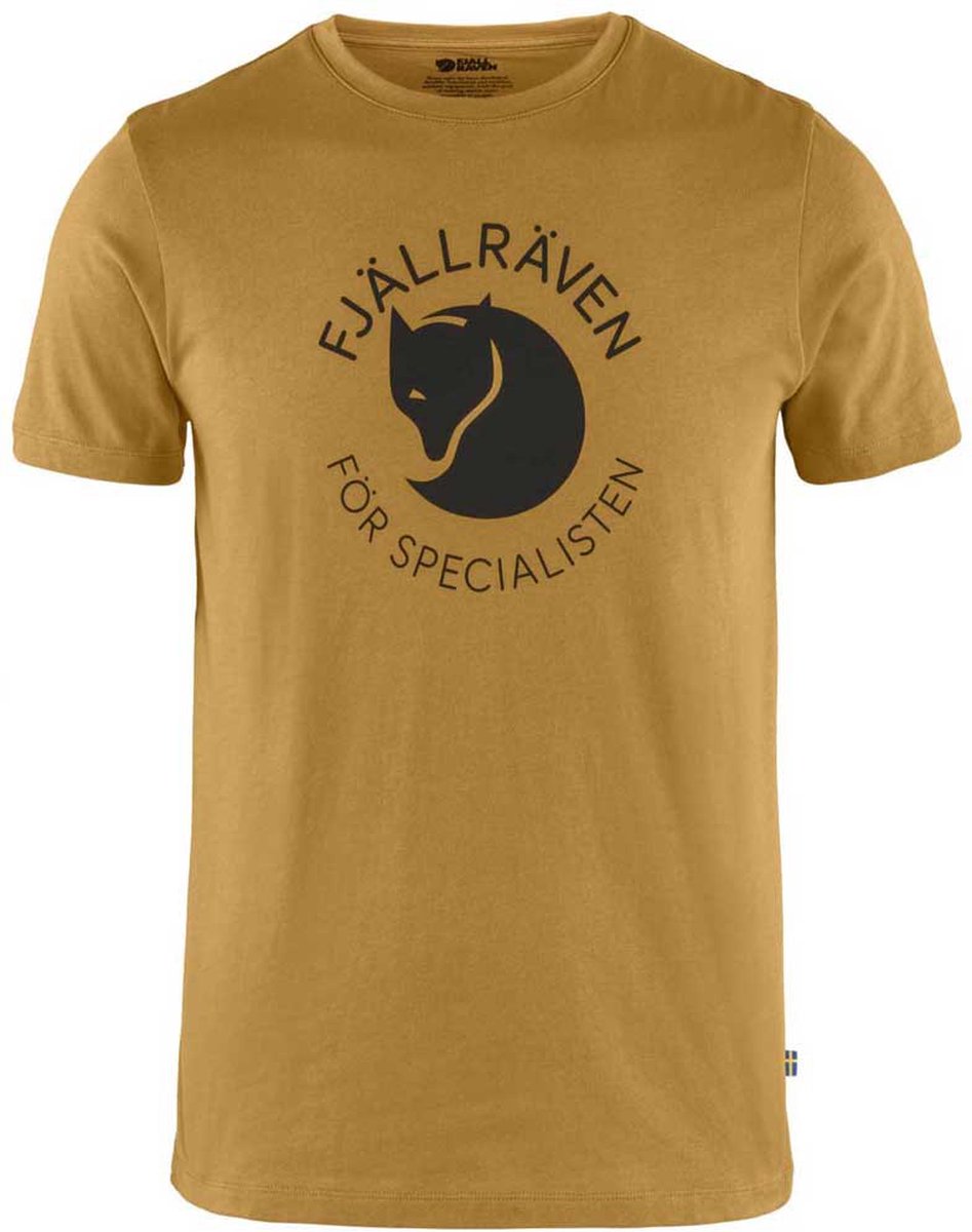 Fjällräven Fox T-shirt Met Korte Mouwen Bruin XL Man