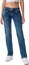 LTB Dames Jeans Broeken Valentine regular/straight Fit Blauw 28W / 34L Volwassenen Denim Jeansbroek