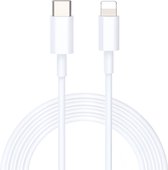 USB-C naar Lightning Kabel - 1 Meter - Geschikt voor iPhone (12,13,14) & iPad - Oplader Kabel - Lader - Kabel - Oplader