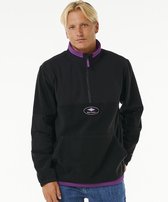 Rip Curl Anti Series Qsp 1/4 Zip Crew - Black