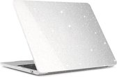 Glitter Case - Geschikt voor MacBook Air Hoes - Glitters - Voor Air 13 inch (M1, 2018-2020) A1932 t/m A2337 - Transparant