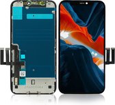 Top Parts® iPhone 11 Scherm Reparatie Kit Incl. Frame Sticker + Gereedschap + PDF Stap Voor Stap Reparatiegids - Premium A+ - Toptellie®