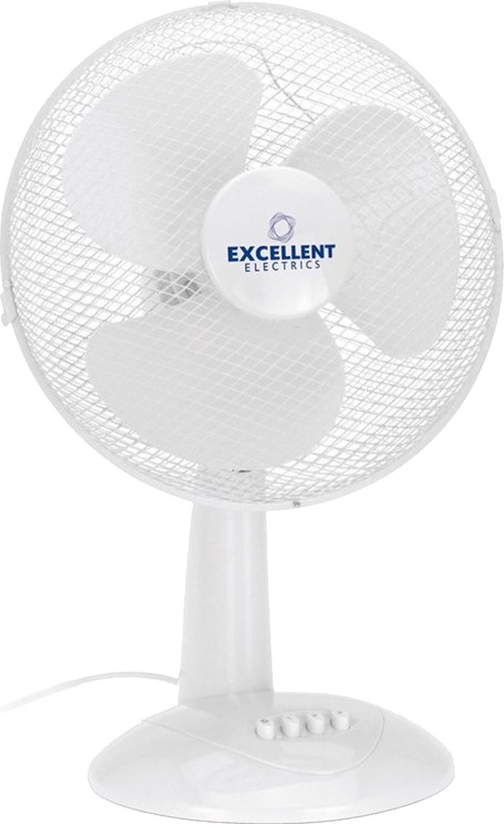 Tafelventilator wit 30 cm