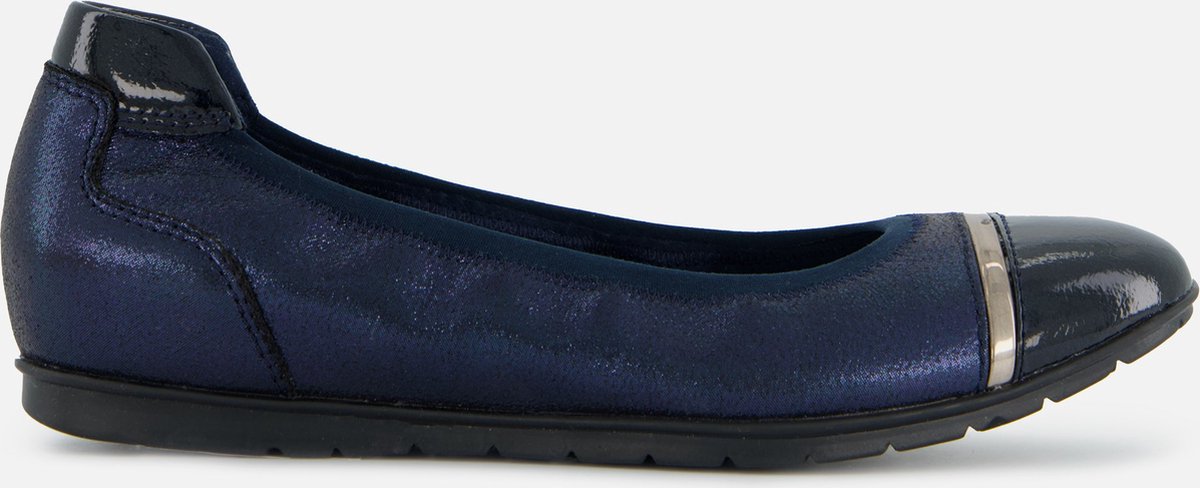 Tamaris Joya Ballerina s blauw Synthtisch Dames Maat 39 bol