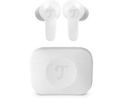 Teufel AIRY TWS 2 - In-ears - Oordopjes - Active Noise Cancelling - Oplaadcase - puur wit