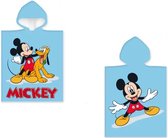 Disney - Mickey Mouse - Poncho - Badcape - 50x100cm – Katoen