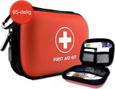 Livewell 95-Delige EHBO kit voor onderweg – Verbanddoos - Waterafstotend – Auto verbanddoos - Reis EHBO kit - Eerste hulp kit - Pleisters - ongevallen kit - First aid kit