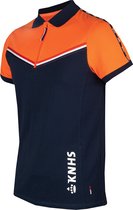 Knhs Polo Knhs Heren Donkerblauw-oranje