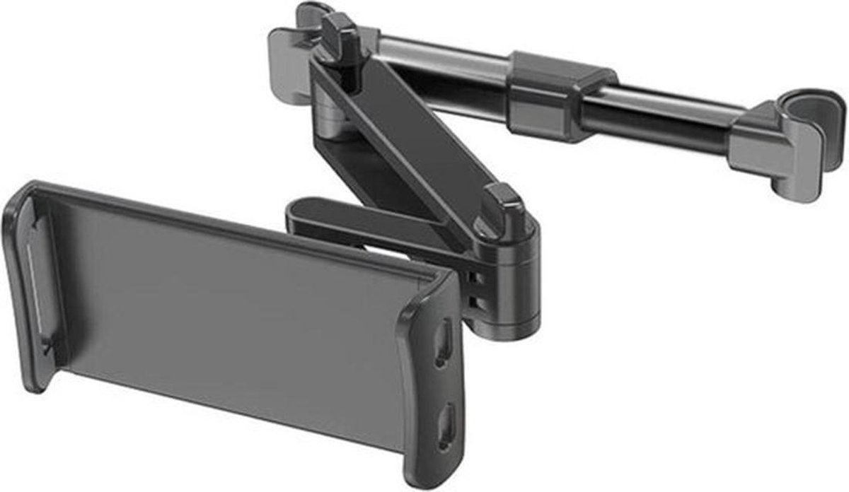 Techvavo® Tablet Houder Auto - Telefoonhouder Auto - Tablethouder Auto Hoofdsteun - Hoofdsteun Houder Tablet en Smartphone - Universeel