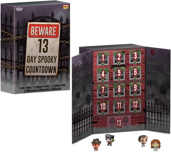 Funko Adventskalender Pocket POP! 13 Day Spooky Countdown Horror Classics Multicolours