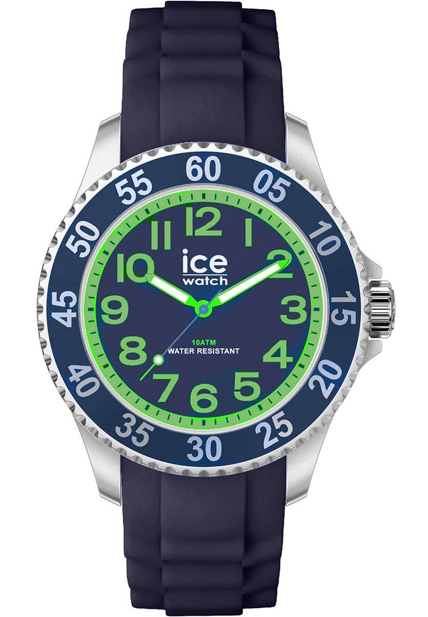 Ice Watch ICE steel - Dino 020362 Horloge - Siliconen - Blauw - Ø 35 mm