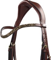 Bridon Qhp Lupine - Marron Foncé-beige - Cheval