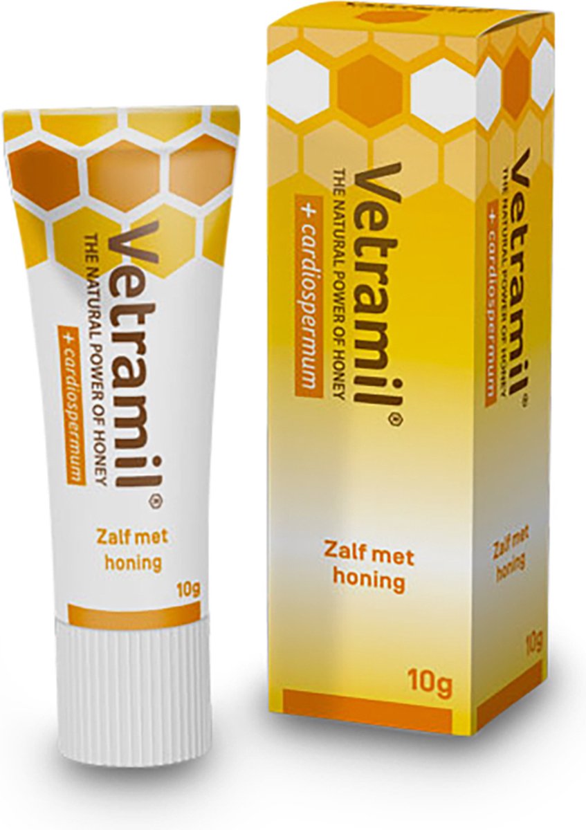 Vetramil - Wondzalf - Honingzalf - Pot 180 gram - Vetramil