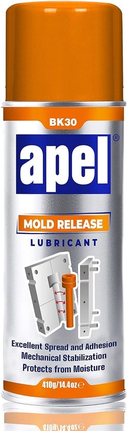 Losmiddel voor Vormen | Mold Release Lubricant Spray | Lossingsmiddel Aerosol Spray | 400ml