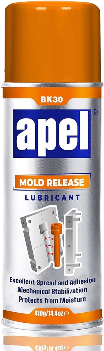 Mitreapel Mold Release Lubricant Spray - lossingsmiddel aerosol - 400ml