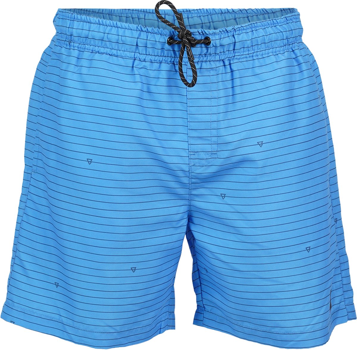 Brunotti Cruneco-Stripe Heren Zwem Short Zwembroek – S Blauw