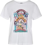 Noisy may T-shirt Nmnate Led Zeppelin S/s T-shirt Fwd 27032240 Bright White Dames Maat - XS
