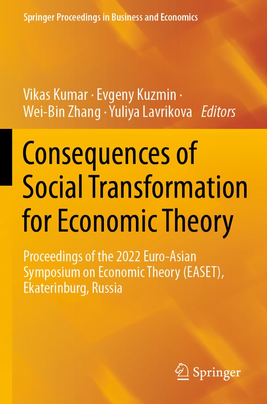 Springer Proceedings in Business and Economics Consequences of Social