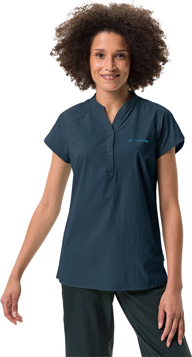 Vaude Bike Yaras Ii T-shirt Met Korte Mouwen Vrouw Dark Sea Uni