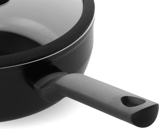 Casserole en Ceramic à induction BK Easy avec couvercle - Ø28cm/4,6L - sans PFAS
