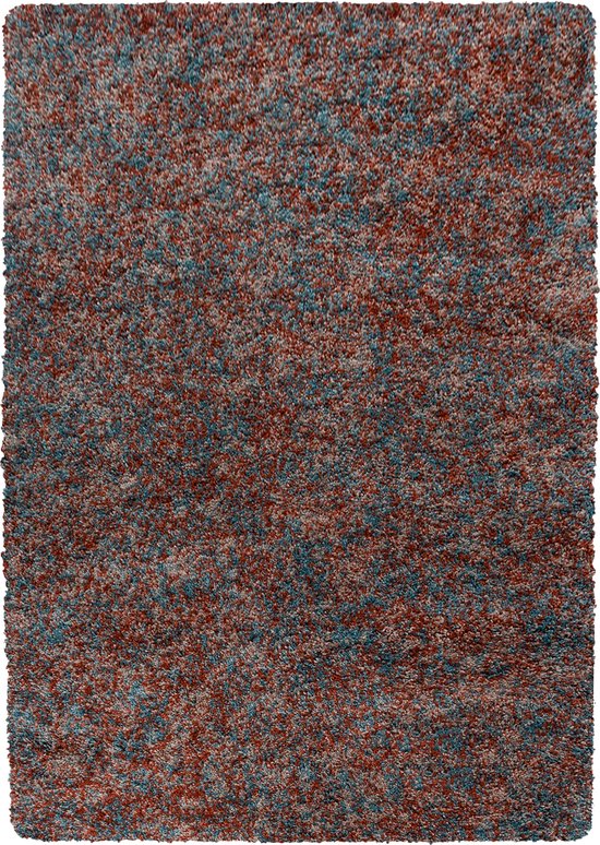 Pochon - Tapijt Enjoy - Terracotta - 370x280x3 - Vloerkleed - Heide - Hoogpolige Vloerkleed - Rechthoekige Tapijt - Rechthoekige Vloerkleed