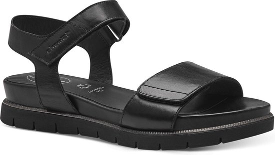 Tamaris Comfort Essentials Dames Sandalen - ZWART NAPPA