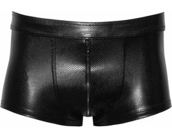 Noir Handmade - Front Zipper Korte broek - 2XL - Zwart