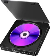 DVD Speler met HDMI Aansluiting - voor Laptop en Computer en TV - Portable - Zwart