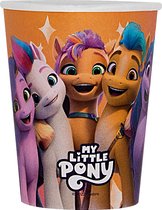 FUNIDELIA 8 Bekers - My Little Pony voor meisjes - Roze