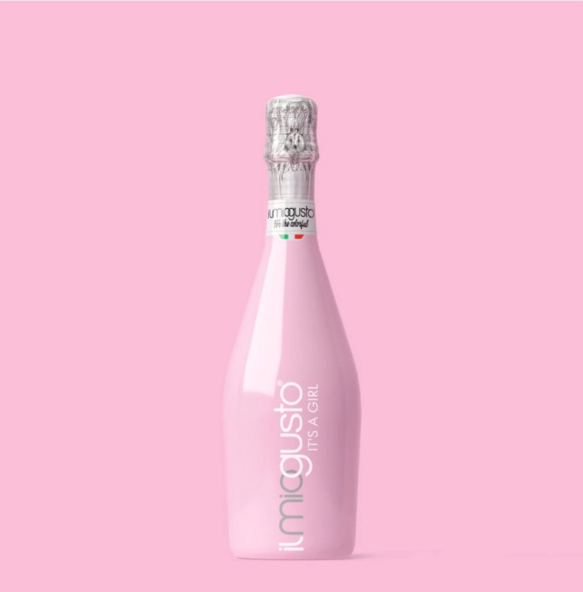 Goedkoopste Ilmiogusto - It's a girl - alcoholvrije feestbubbels, het perfecte cadeau voor een babyshower, jonge ouders