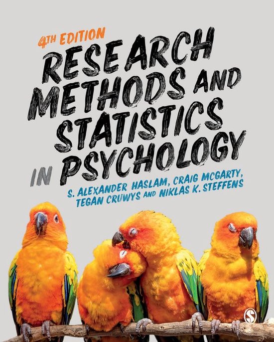 Research Methods and Statistics in Psychology - cover