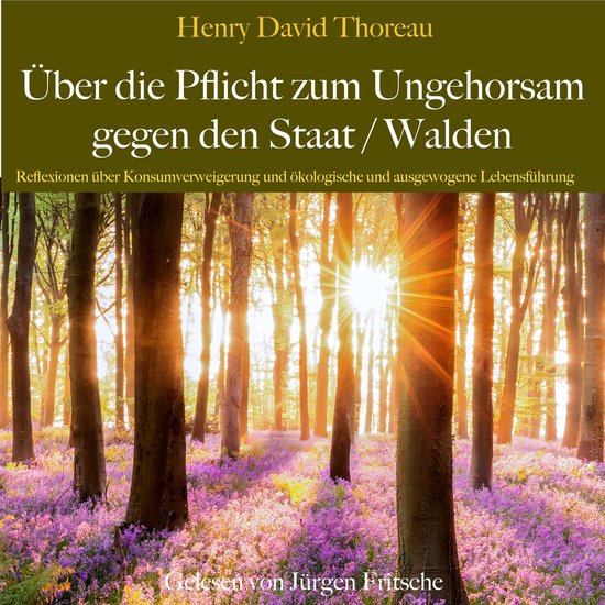 Henry David Thoreau: Über die Pflicht zum Ungehorsam gegen  ... - cover