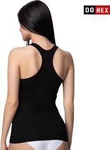 Lot de 3 chemises dos nu pour femme - Donex - coton - Zwart - Taille M