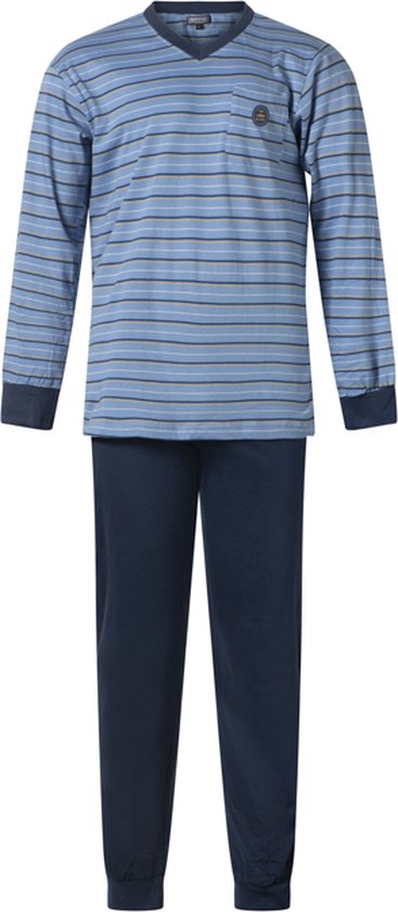 Heren pyjama 411690 van Outfitter in blue maat L