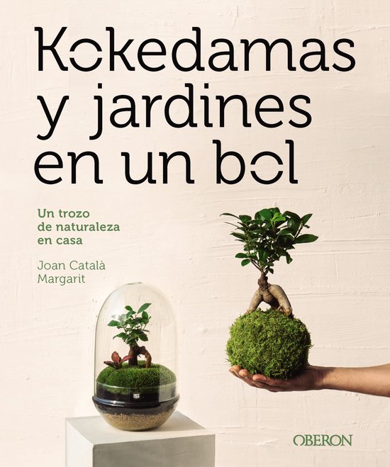 Libros singulares - Kokedamas y jardines en un bol - cover
