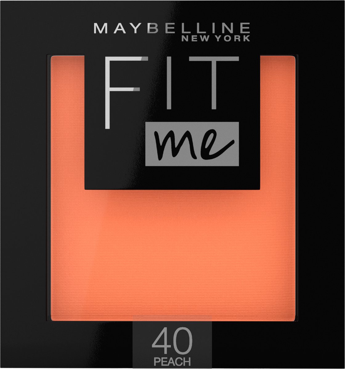 Maybelline New York Fit Me Blush 40 Peach Oranje Rouge - Maybelline