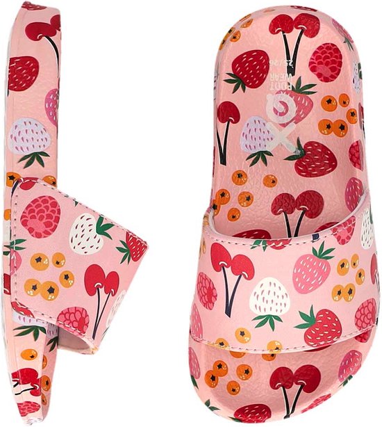 XQ Footwear - Slippers - Fruits - Rose - Taille 27/28