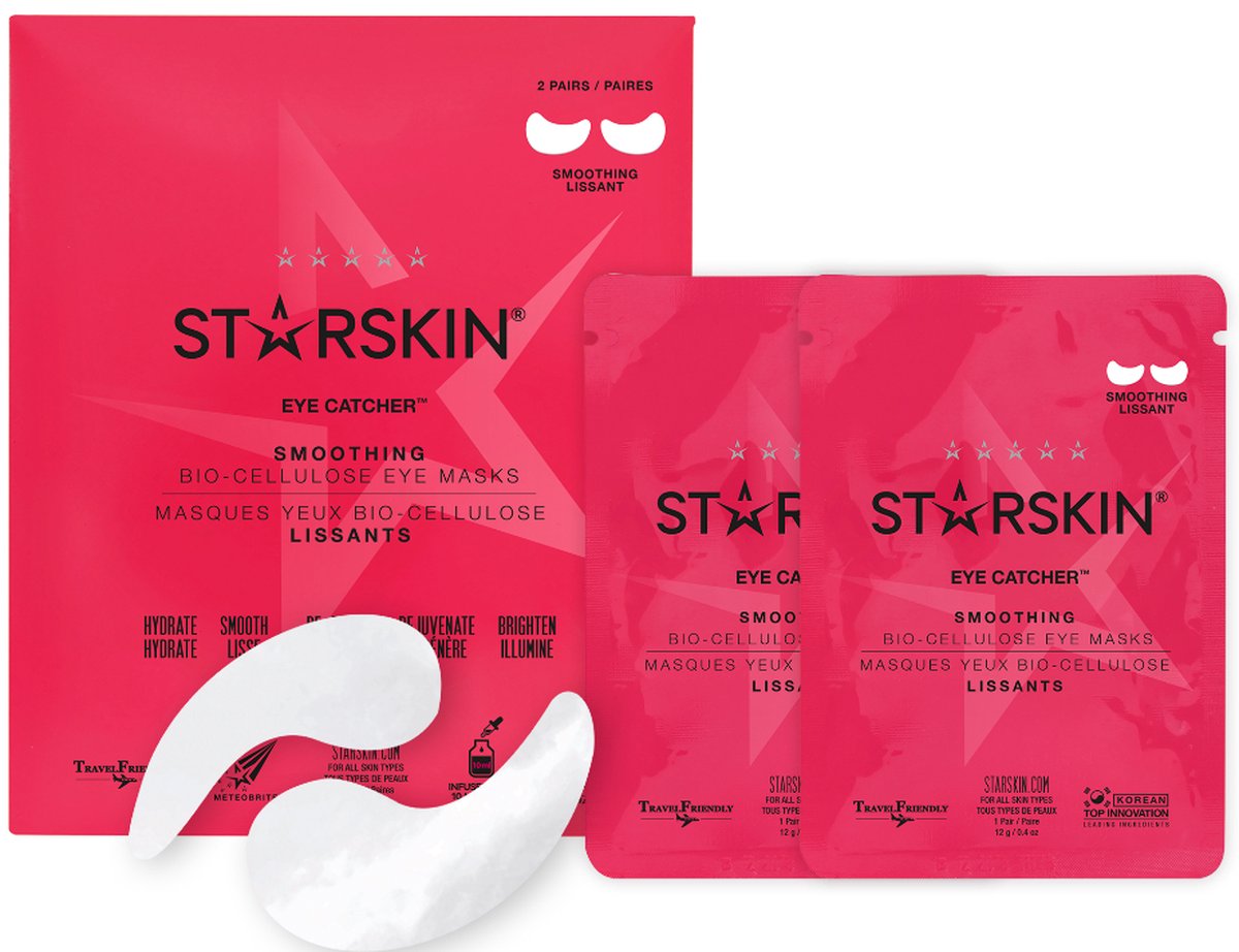Starskin® Eye Catcher Oogmasker Wallen - Tegen Wallen en Donkere Kringen - Korean Skincare - 2 Pack
